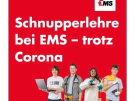 Schnupperlehre bei EMS &ndash; trotz Corona!