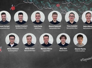 Wir entwickeln dein Potential - Herzlichen Glückwunsch unseren Lernenden