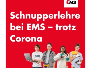 Schnupperlehre bei EMS – trotz Corona!